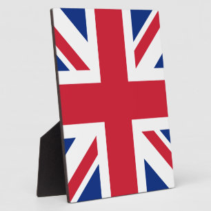 Vereinigtes Königreich Union Jack Flagge britische Fotoplatte