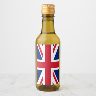 Vereinigtes Königreich Union Jack Flagge britische Weinetikett