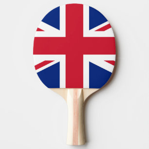 Vereinigtes Königreich Union Jack Flagge Tischtennis Schläger