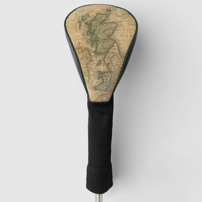 Vereinigtes Königreich von England, von Schottland Golf Headcover (Vorderseite)