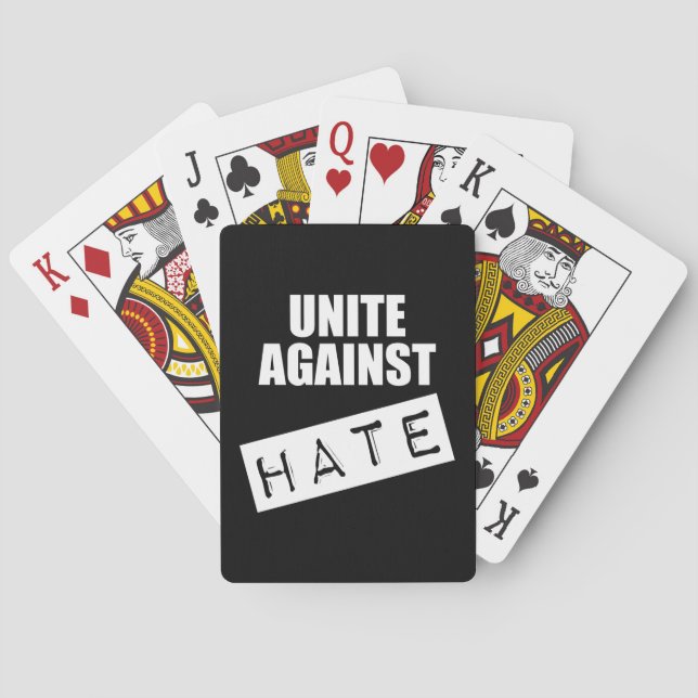 Vereinigung gegen das Hass Spielkarten (Rückseite)