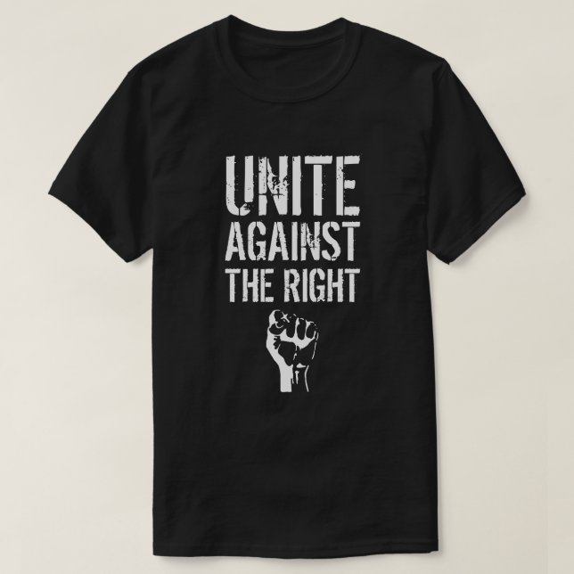 Vereinigung gegen die Rechte T-Shirt (Design vorne)