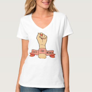 Vereinigung von Frauen in Shirt