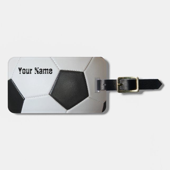 Vereinigungs-Fußball-Fußball-Taschen-Umbau Gepäckanhänger (Vorderseite horizontal)