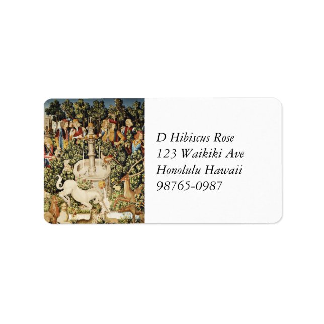 Vereinnahmung Adressaufkleber (Vorne)