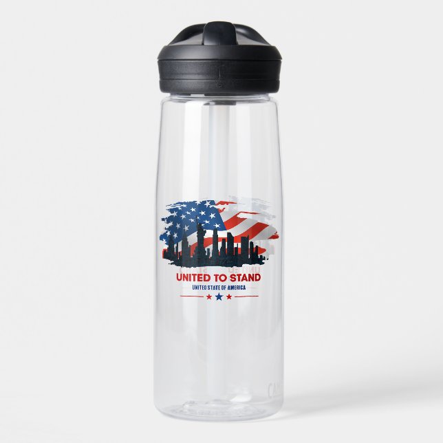 Vereint | 25oz trinkflasche (Vorne)