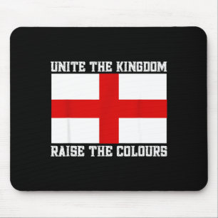 Vereint das Königreich St George Kreuz Mousepad
