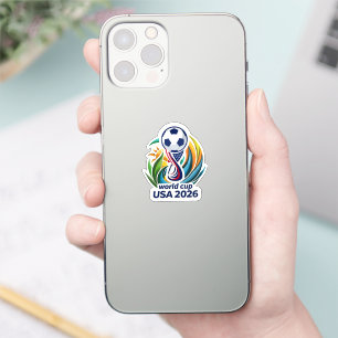 Vereint durch das Spiel: 2026 Fußball-Feier-Design Aufkleber