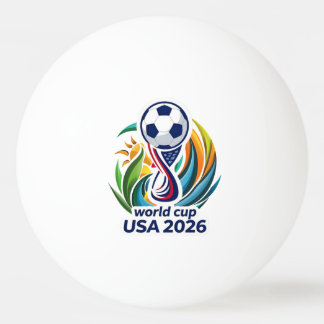 Vereint durch das Spiel: 2026 Fußball-Feier-Design Tischtennisball