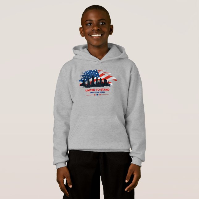 Vereint | Kids Pullover Hoodie (Vorne ganz)