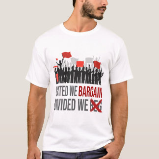 Vereint verhandeln wir gespalten wir begehen den A T-Shirt