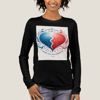 Vereinte Liebe - Festigkeit in Verbindung mit Lang Tri-Blend Shirt
