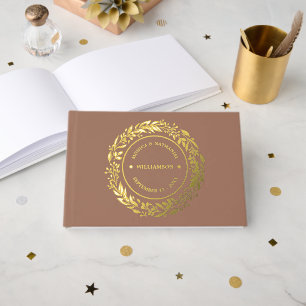 Vereinte Namen Datum Jahr Gold Gästebuch