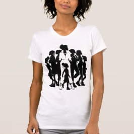 Vereinte Silhouetten; Der Power der Zusammengehöri T-Shirt