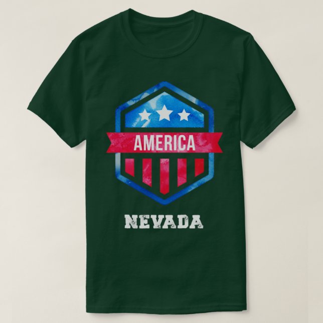 vereinte Staat nevada T-Shirt (Design vorne)