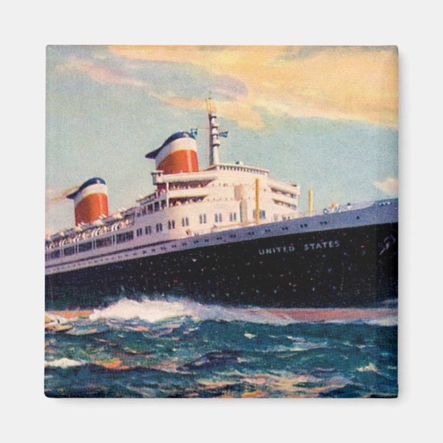 Vereinte Staaten auf See Magnet (Vorne)
