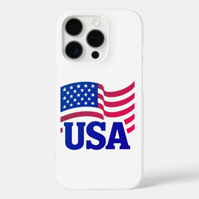 Vereinte Staaten iPhone 16 Pro Hülle (Rückseite)
