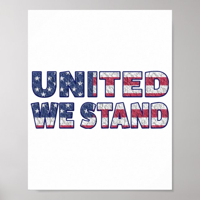 Vereinte Staaten Poster (Vorne)