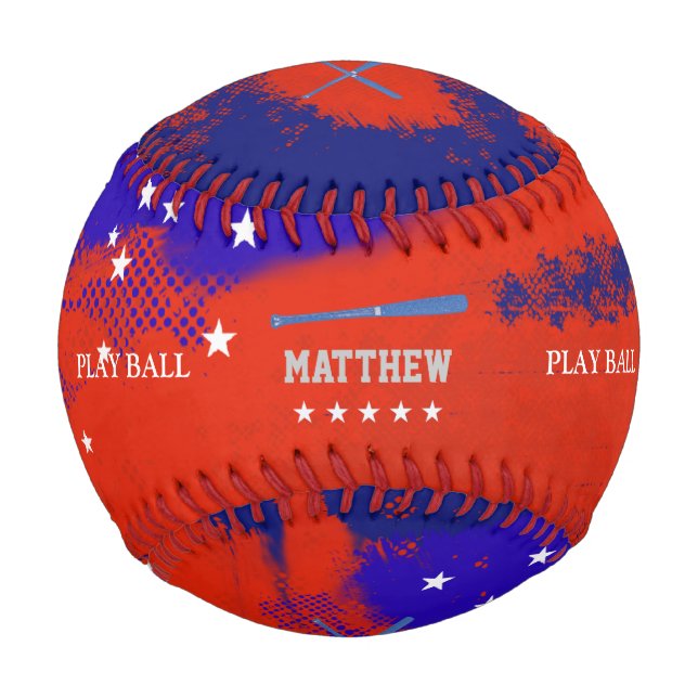 Vereinte Staaten spielen personalisiert Baseball (Vorderseite)