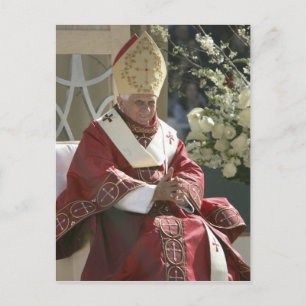 Vereinte Staaten, Washington, D.C. Papst Benedikt Postkarte