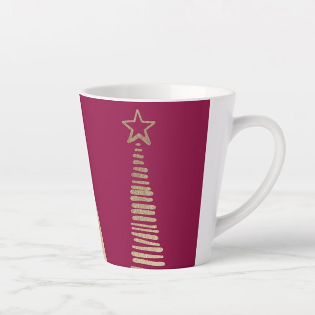 Vereitelter Weihnachtsbaum  Milchtasse (Rechts)