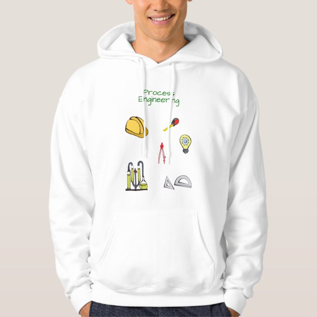 Verfahrenstechniker Chemieingenieurwesen Hoodie (Vorderseite)