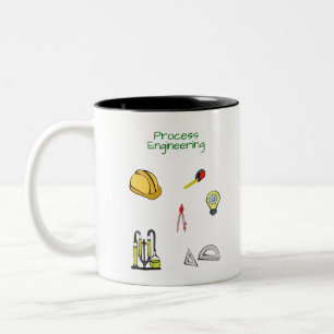 Verfahrenstechniker Chemieingenieurwesen Zweifarbige Tasse