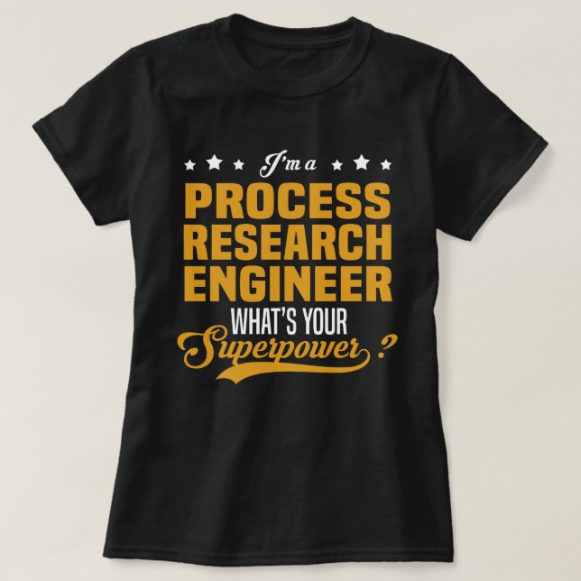 Verfahrenstechniker T-Shirt (Design vorne)