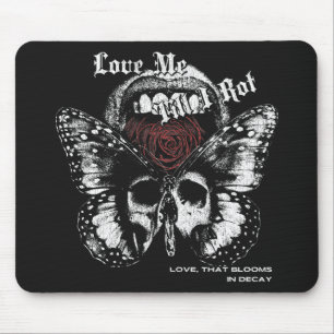 Verfallende Liebe - Gothic Streetwear Design Mousepad