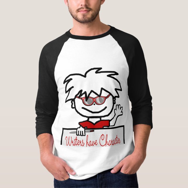Verfasser haben Charakter-Shirt T-Shirt (Vorderseite)