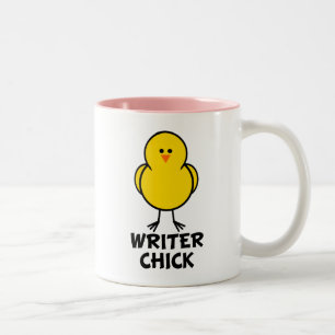 Verfasser-Küken Zweifarbige Tasse