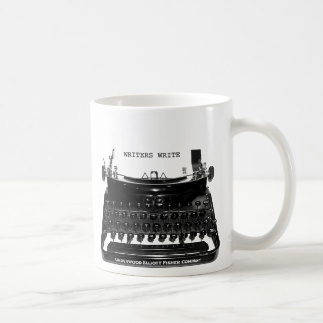 Verfasser schreiben Tasse (Rechts)