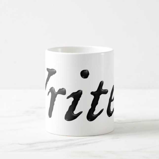 Verfasser schwarzes Ing Kaffeetasse (Mittel)