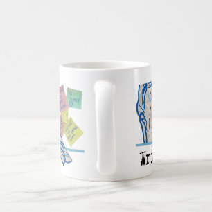 "Verfasser-Verrücktheits-" Film-Tasse Kaffeetasse