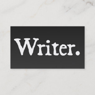 Verfasser Visitenkarte