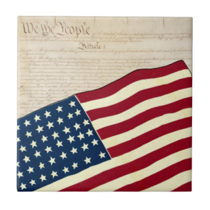 Verfassung der Vereinigten Staaten, amerikanische  Fliese
