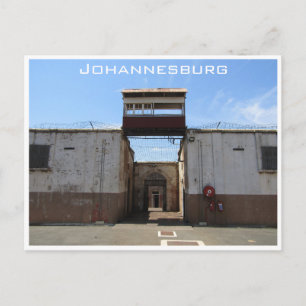 Verfassungsgefängnis Johannesburg Postkarte