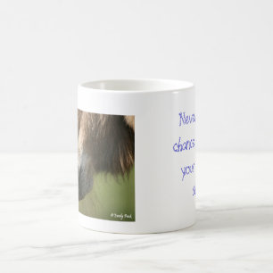 Verfehlen Sie nie eine Möglichkeit Kaffeetasse