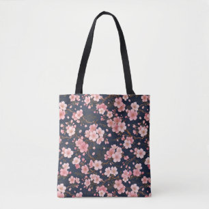 Verfeinertes japanisches Kirschblüten-Design Tasche