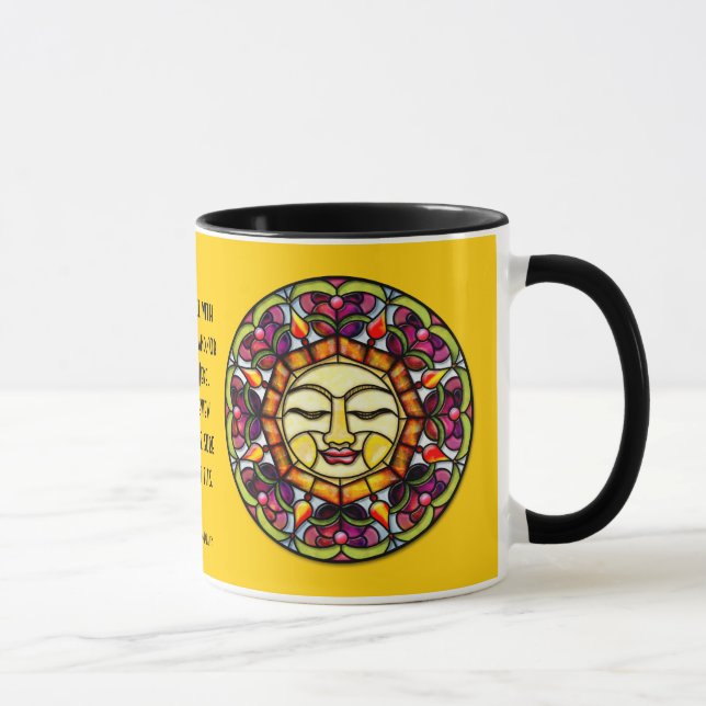 Verfestigte Glassonne (personalisierte Umarmung) Tasse (Rechts)
