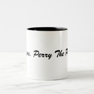 Verfluchen Sie Sie, Perry das Platypus Zweifarbige Tasse