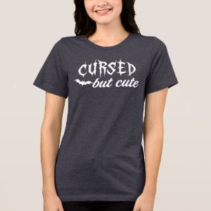 Verflucht aber süß - Halloween Tri-Blend Shirt