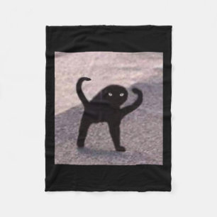 Verfluchte Katzenmeme verfluchten Katzenwut als Me Fleecedecke
