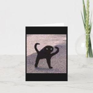 Verfluchte Katzenmeme verfluchten Katzenwut als Me Karte