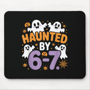 Verfluchte Sechs Sieben 6 7 Meme 67 Skeletthand Ha Mousepad