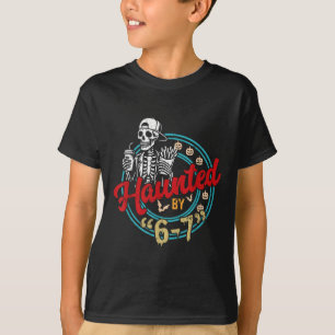 Verfluchte Sechs Sieben 6 7 Meme 67 Skeletthand Ha T-Shirt