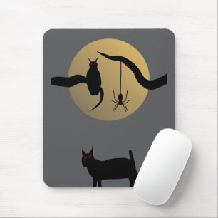 Verfluchte Vollmond-Mauspad Mousepad