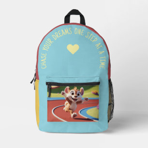 Verfolge deine Träume... Bedruckter Rucksack