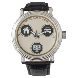 Verfolge Deine Träume eWatch Armbanduhr