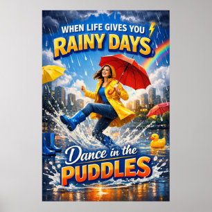 "verfolge deine Träume", "lustige Motivationszitat Poster